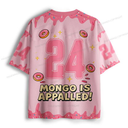 Pagewings This Is An Outrage Unisex Mesh Jersey