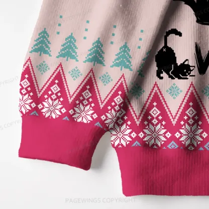 Pagewings What Unisex Ugly Knit Sweatshirt
