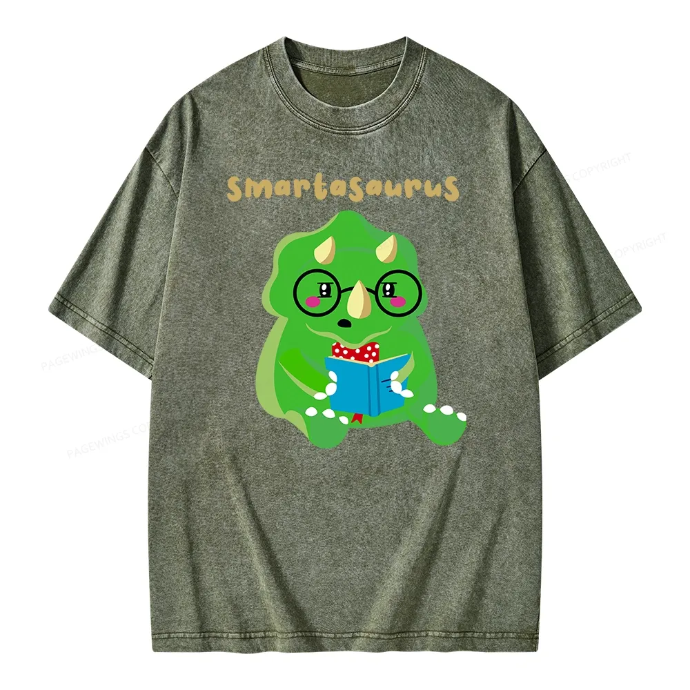 Pagewing Audiobooks Just Buy Me Books & Tell Me I'm Pretty Unisex Washed T-shirt