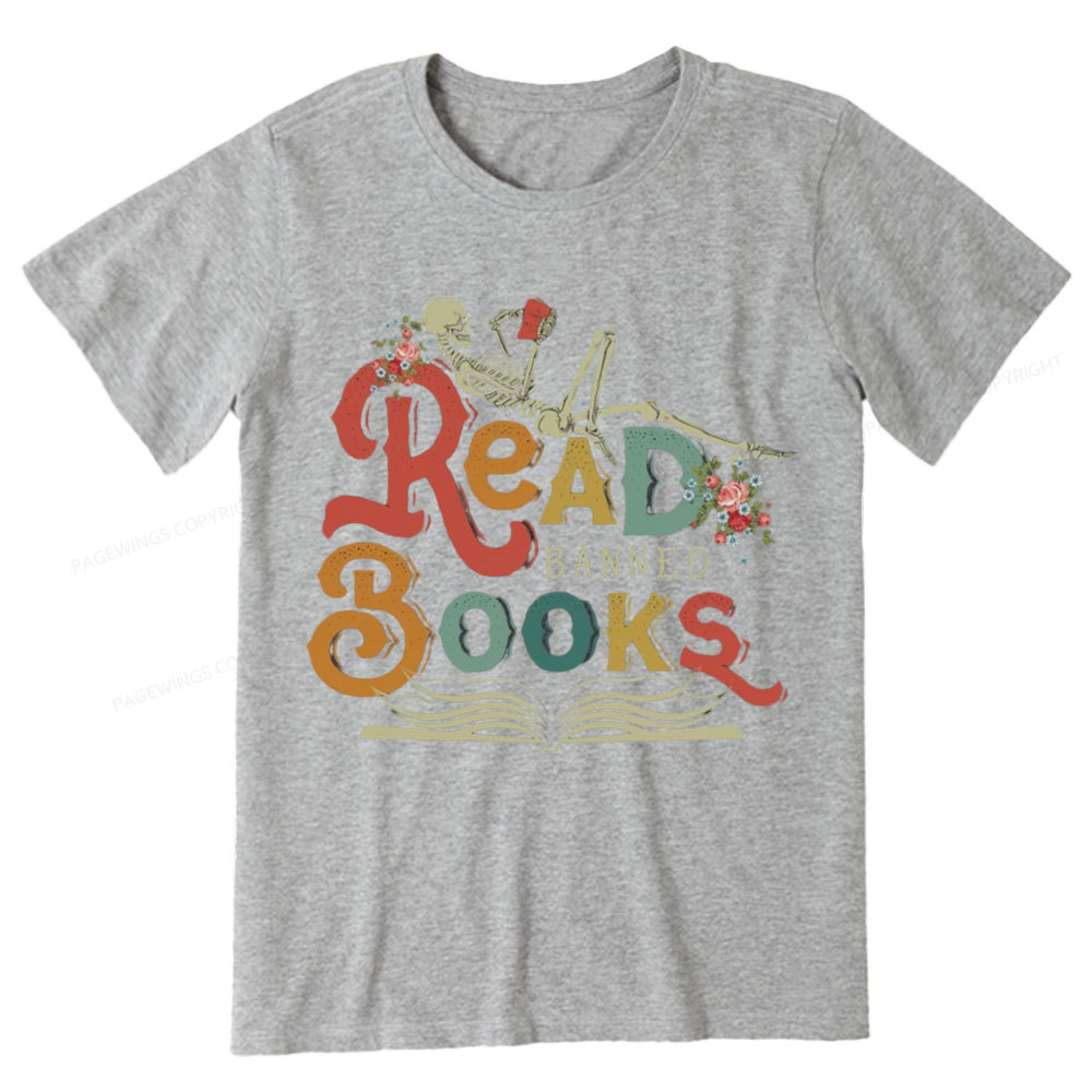 Pagewings Read Banned Books Unisex Classic T-shirt