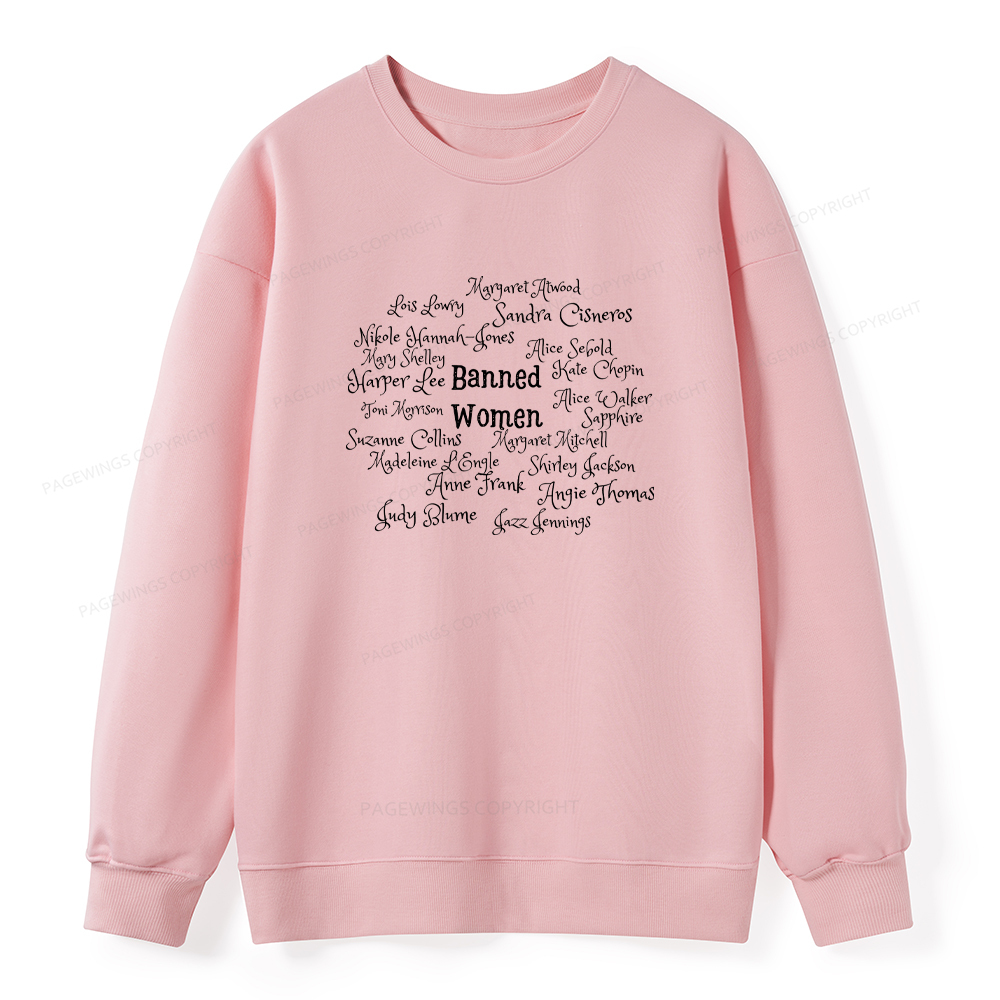 Pagewings Banned books Unisex Classic Sweatshirt