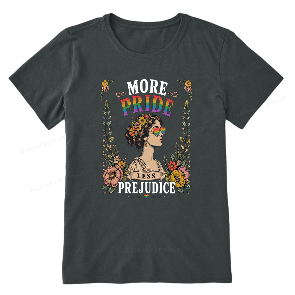 Pagewings More Pride Less Prejudice Unisex Classic T-shirt