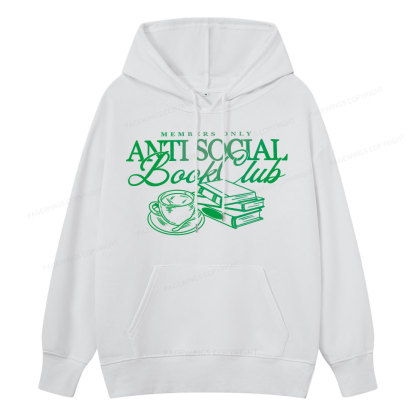 Pagewings Anti Social Book Club Unisex Classic Hoodie