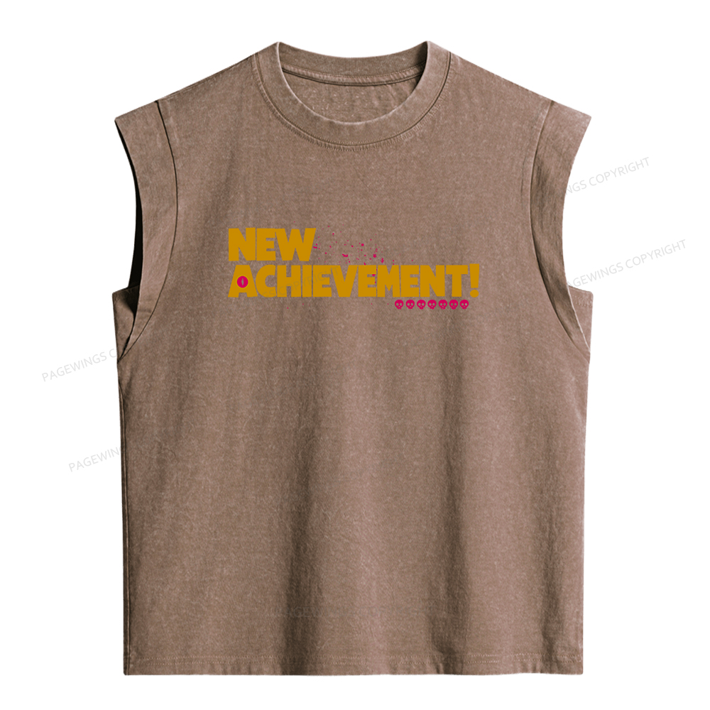 Pagewings New Achievement Women's Washed Tank Top