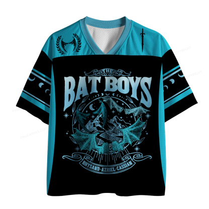 Pagewings The Bat Boys Unisex Mesh Jersey