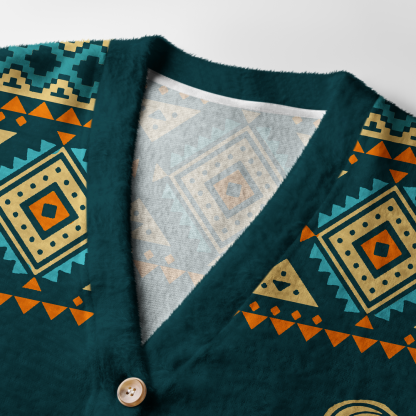 Pagewings Sci-Fiction Robot Hobby Light Knit Unisex Cardigan Sweaters