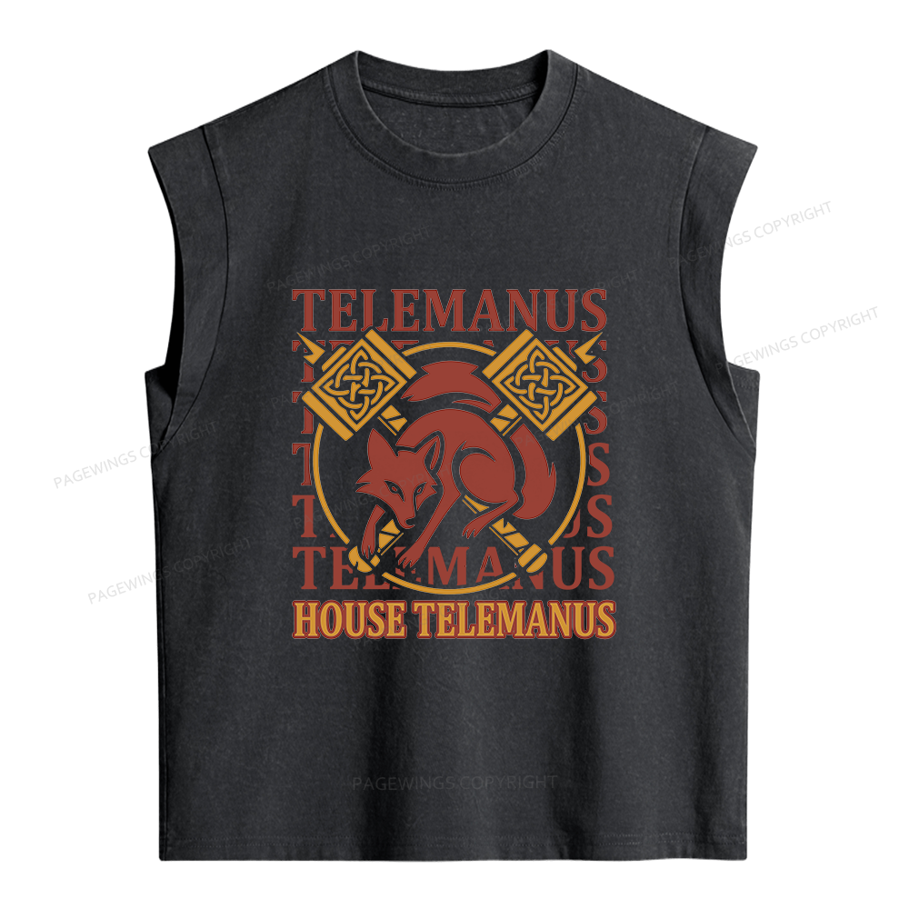 Pagewings Sci Fi Lover Women's Washed Tank Top