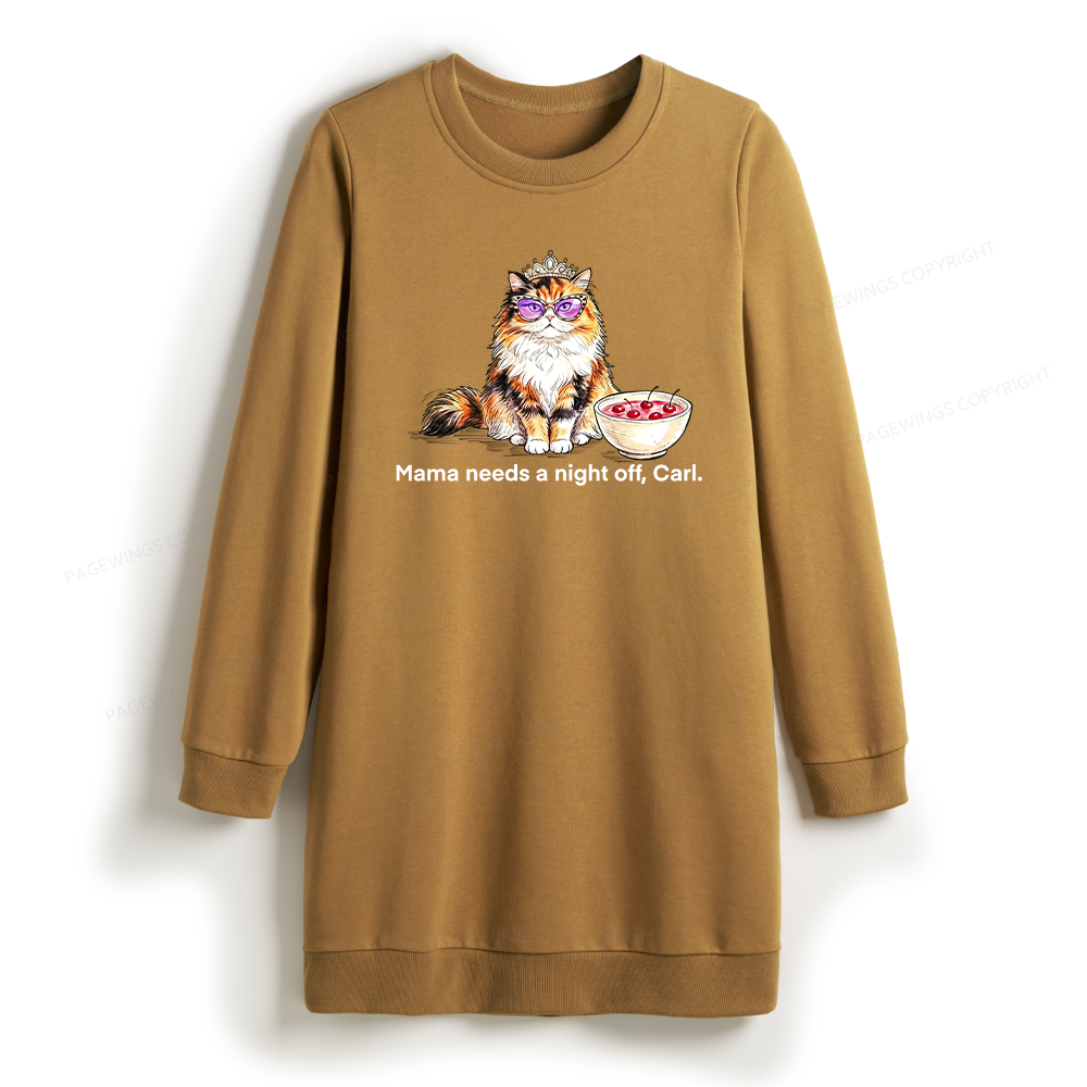 Pagewings Sci Fi Bookish Sweatshirt Dress
