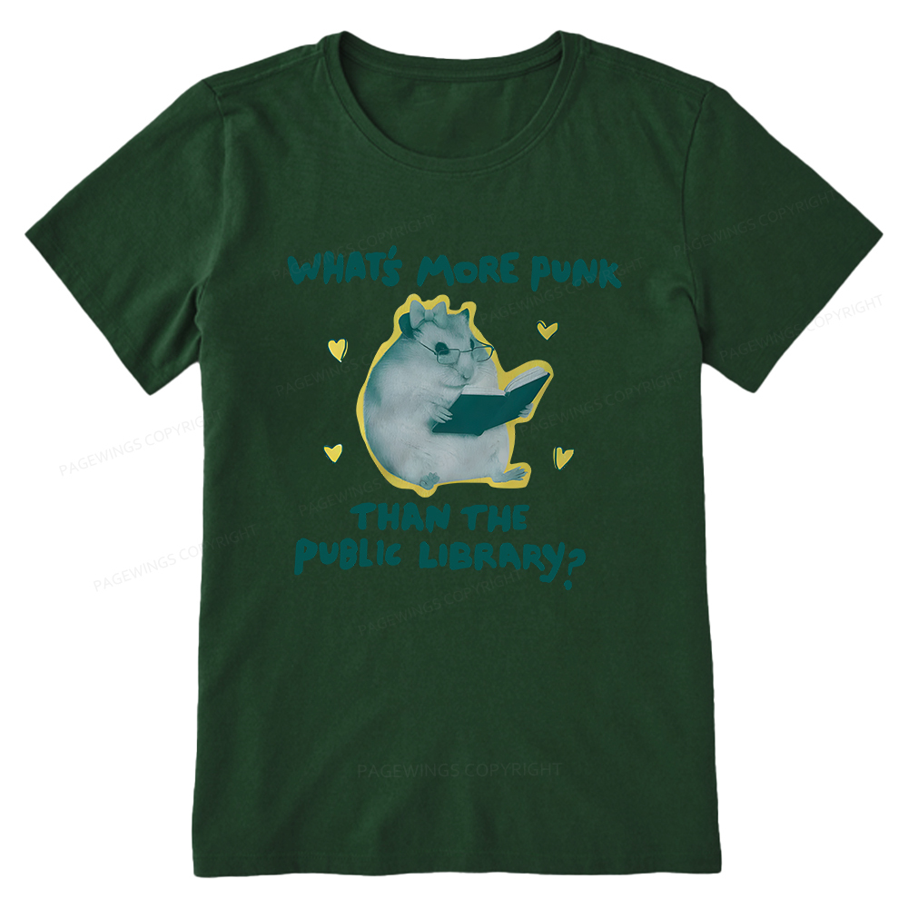 Pagewings What’s More Punk Than The Public Library Unisex Classic T-shirt