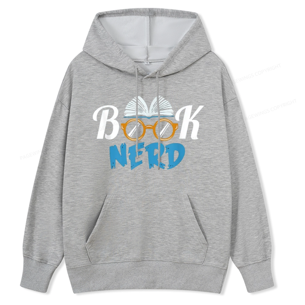 Pagewings Book Nerd Unisex Classic Hoodie