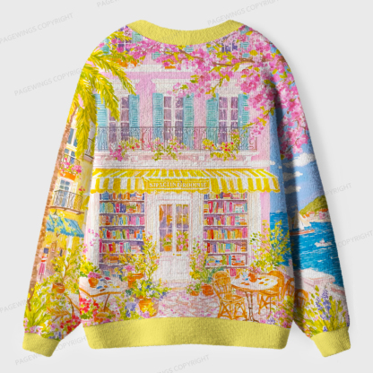 Pagewings Bookshop Unisex Ugly Cardigan Sweaters