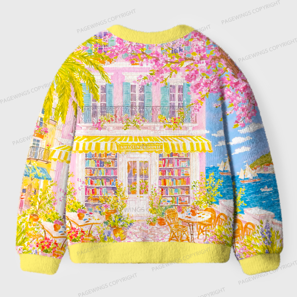 Pagewings Bookshop Unisex Ugly Cardigan Sweaters