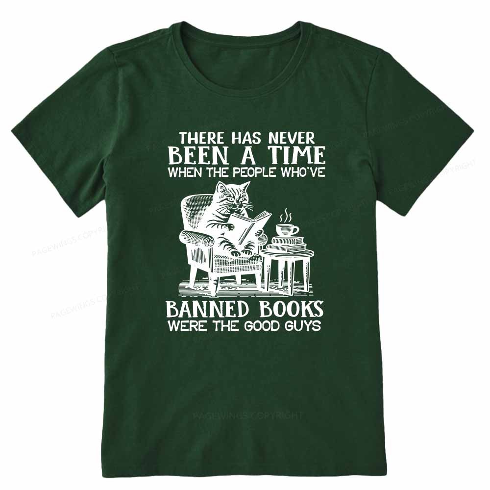 Pagewings Cats Reading Books Are Prohibited From Having Books Unisex Classic T-shirt