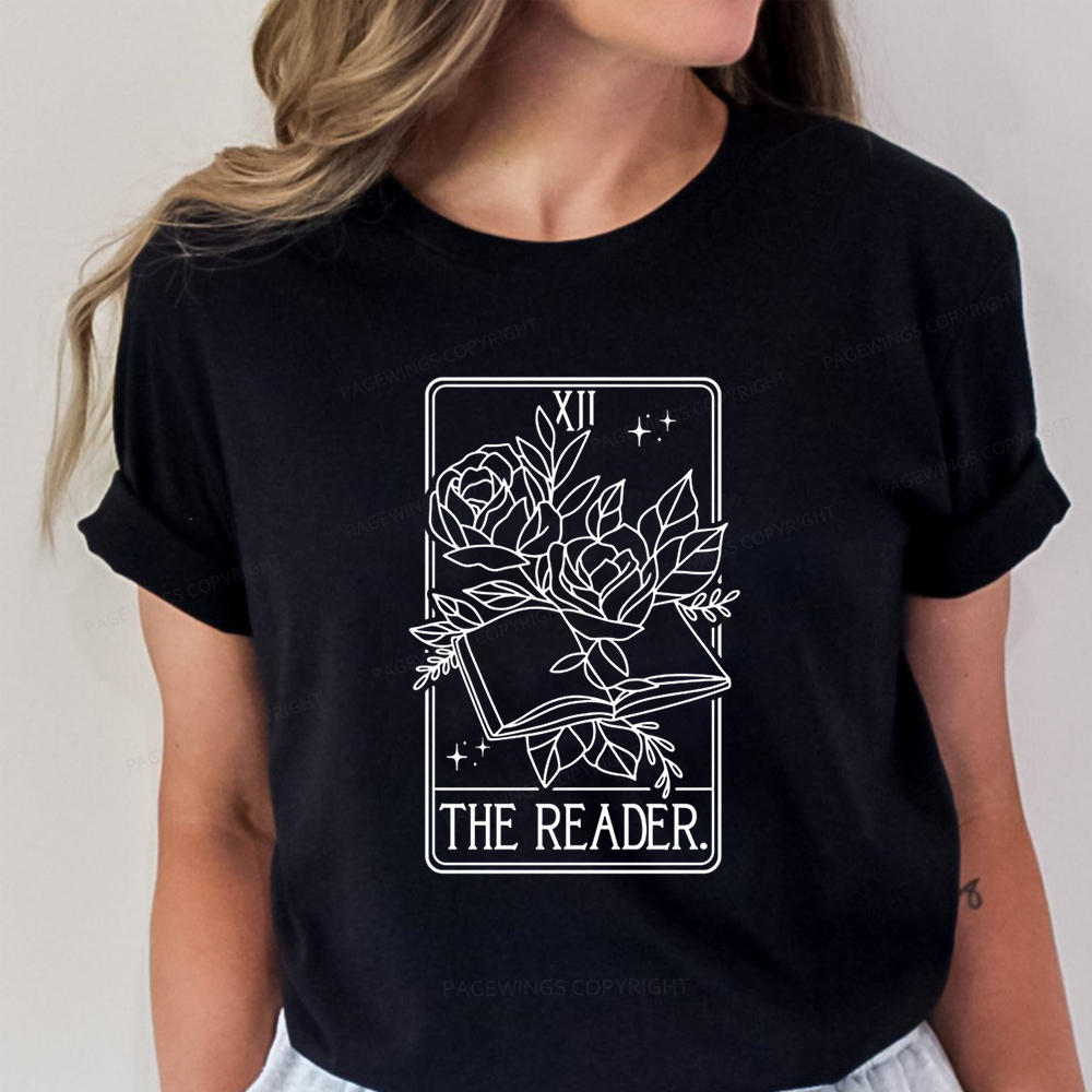 Pagewings  The Reader Tarot Card Unisex Classic T-shirt