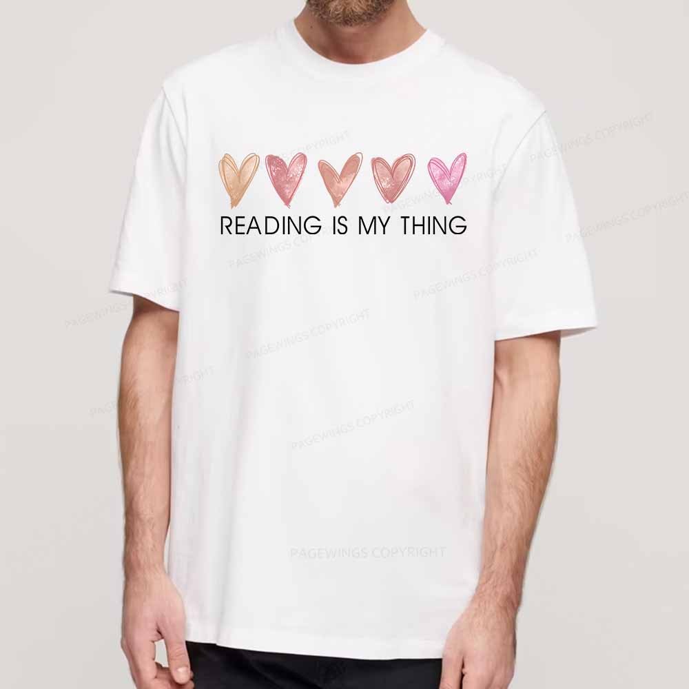 Pagewings Reading is My Thingl Unisex Classic T-shirt