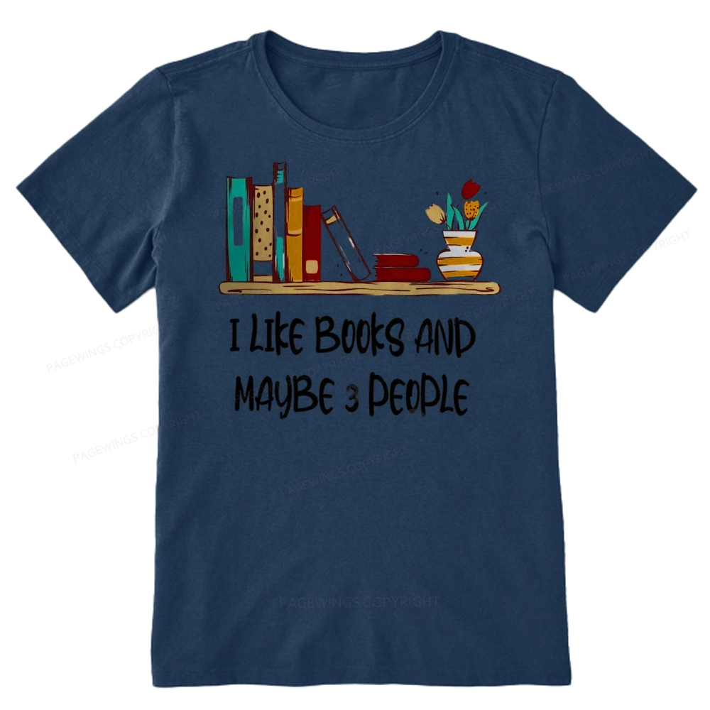 Pagewings  I Like Books World Unisex Classic T-shirt
