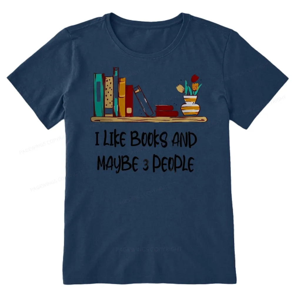 Pagewings  I Like Books World Unisex Classic T-shirt