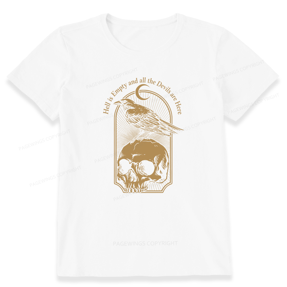 Pagewings Hell is Empty Unisex Classic T-shirt