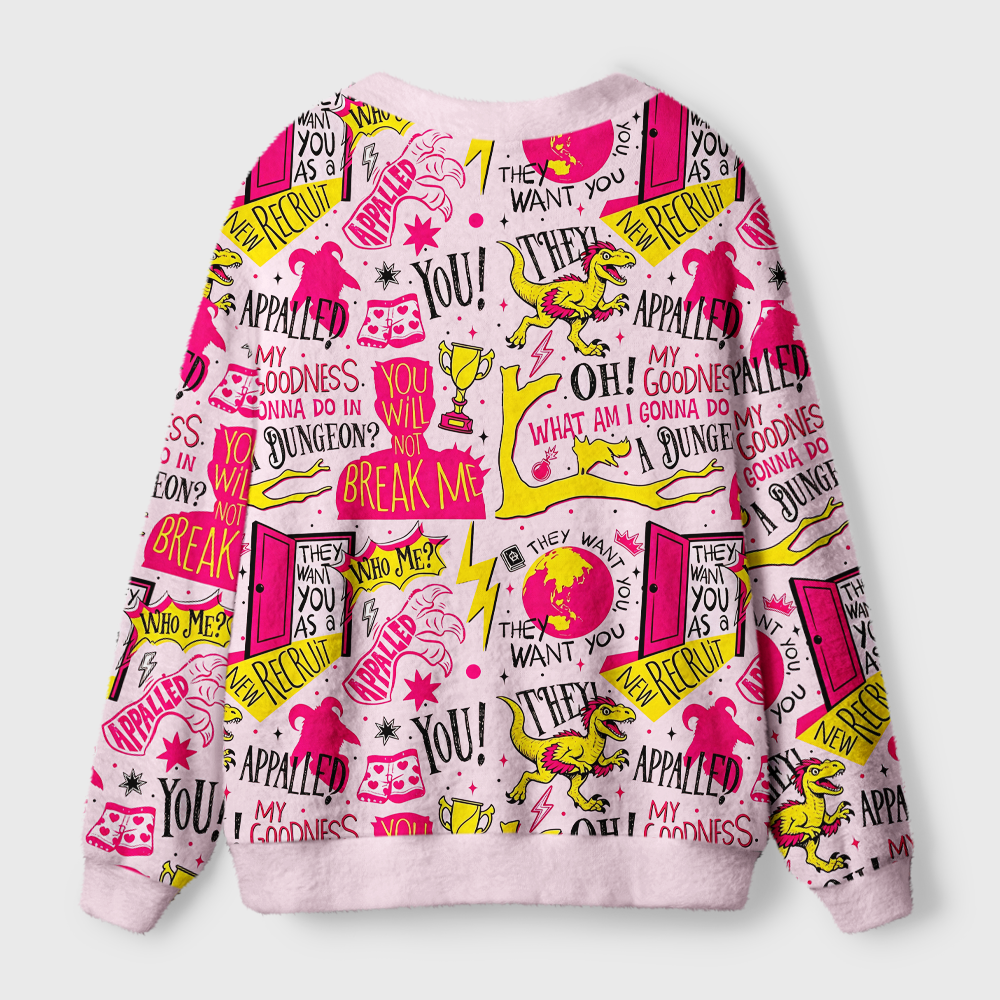 Pagewings Sci Fi Book Lover Light Knit Unisex Cardigan Sweaters