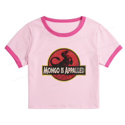 Pagewings Sci-Fi Book Lover Baby Tee Cropped Ringer T-Shirt