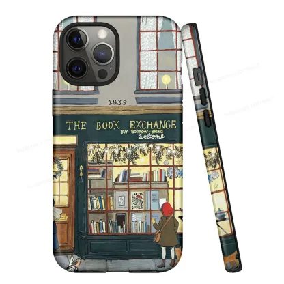 Pagewings The Book Exchange Phone Case
