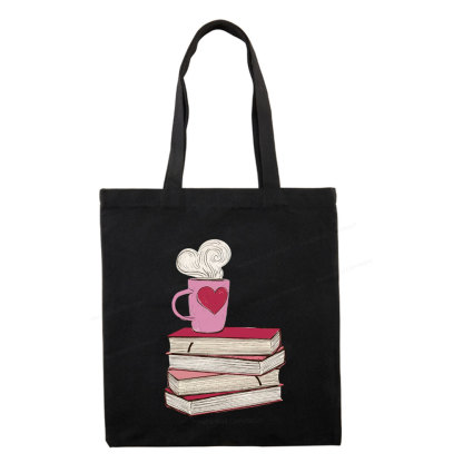 Pagewing Valentine's Day Gift for the Book Lover Tote Bag
