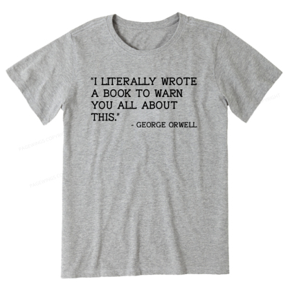 Pagewings I Literally Wrote A Book To Warn Unisex Classic T-shirt