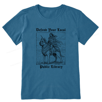 Pagewings Defend Your Local Public Library Unisex Classic T-shirt