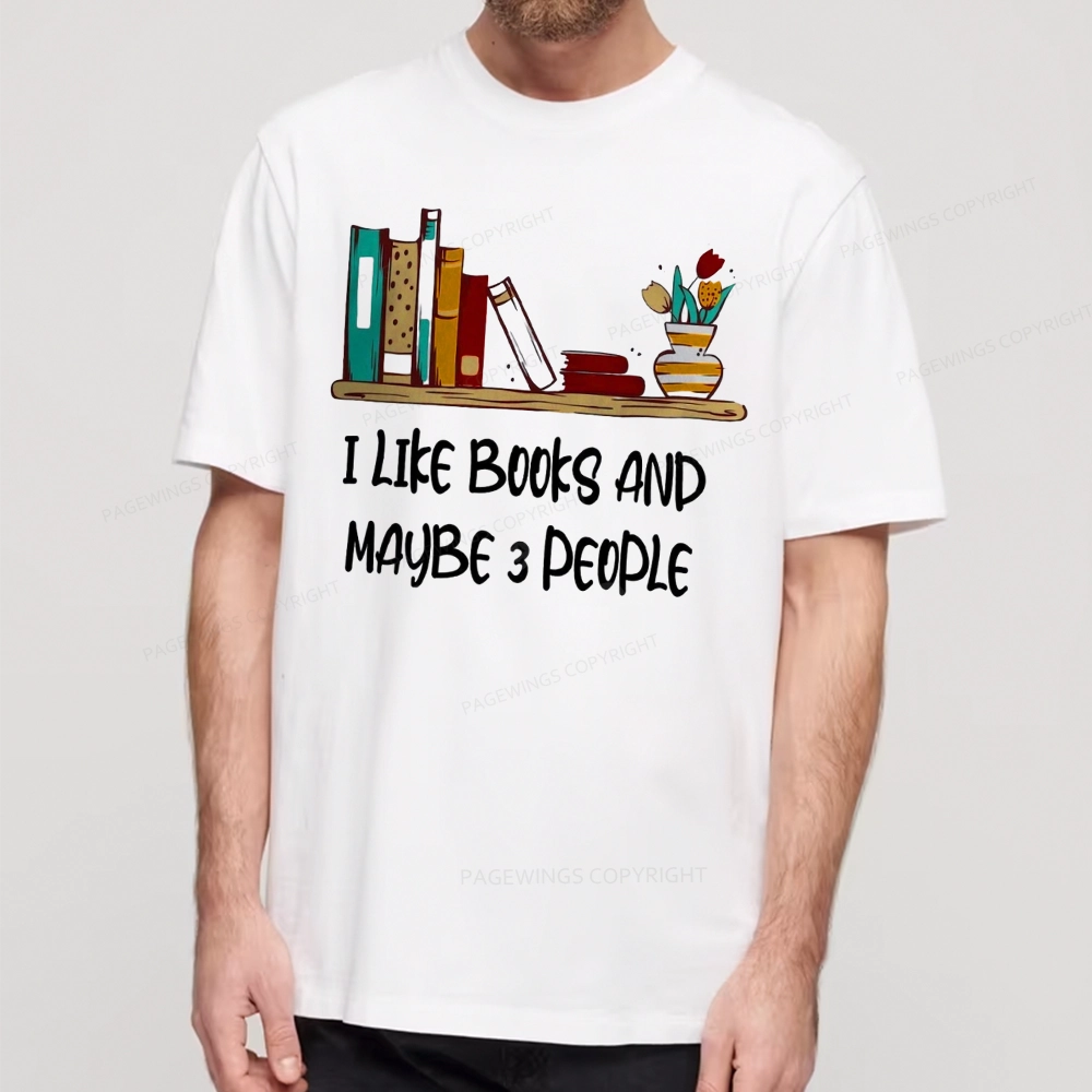 Pagewings  I Like Books World Unisex Classic T-shirt