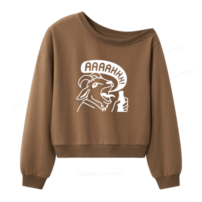 Pagewings Sci Fi Book Lover Women Off Shoulder Sweatshirt