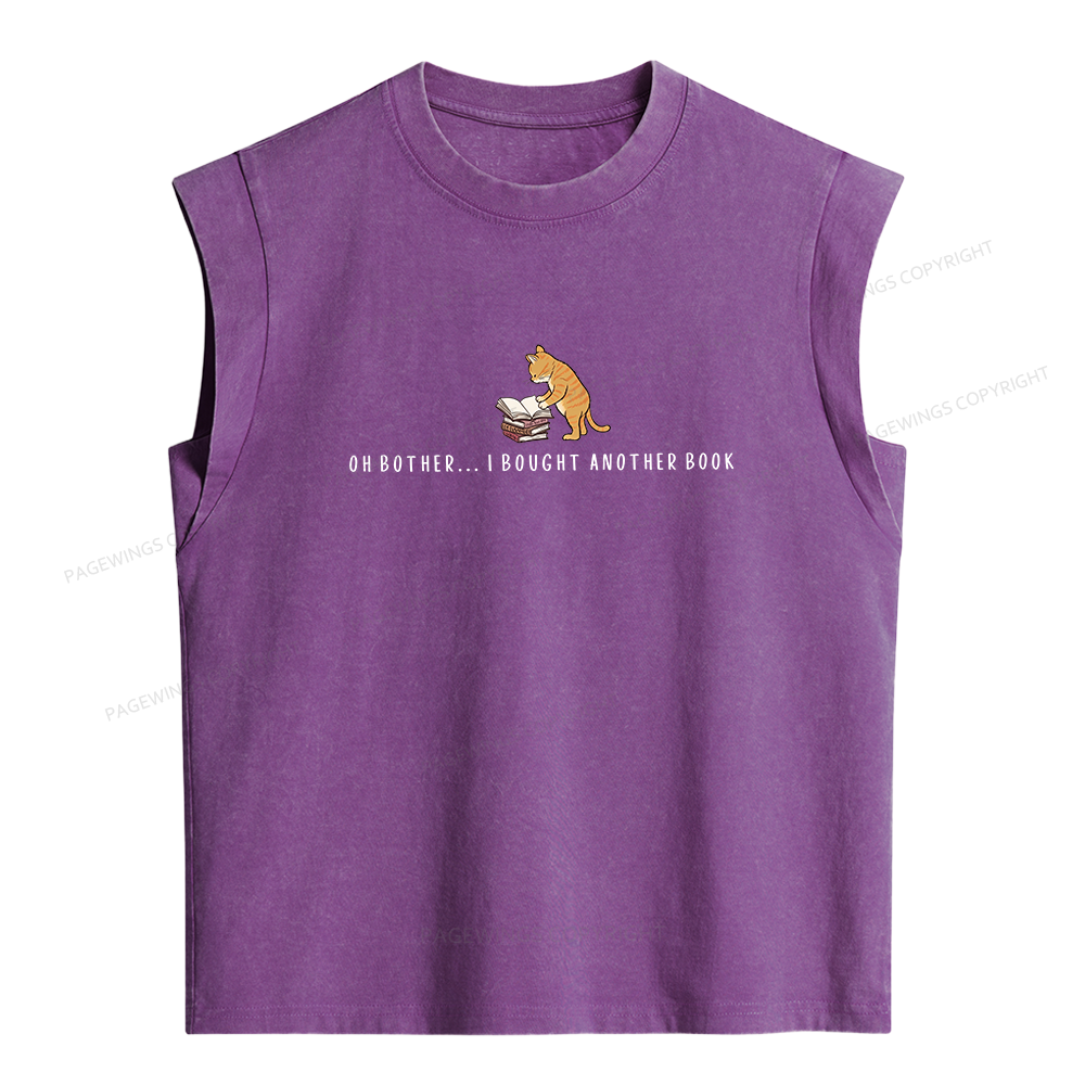 Pagewing Book Lover Women's Washed Tank Top