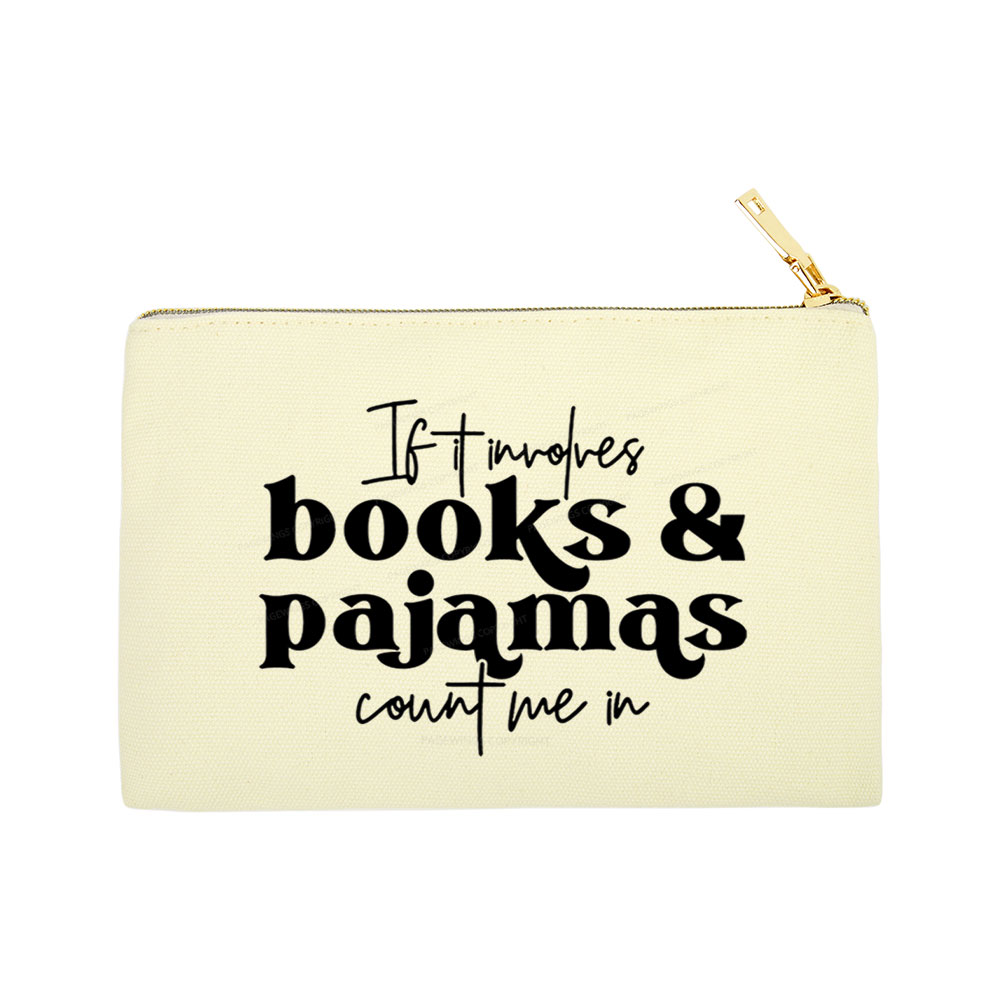 Pagewings Involves Books And Pajamas Count Me Pouch