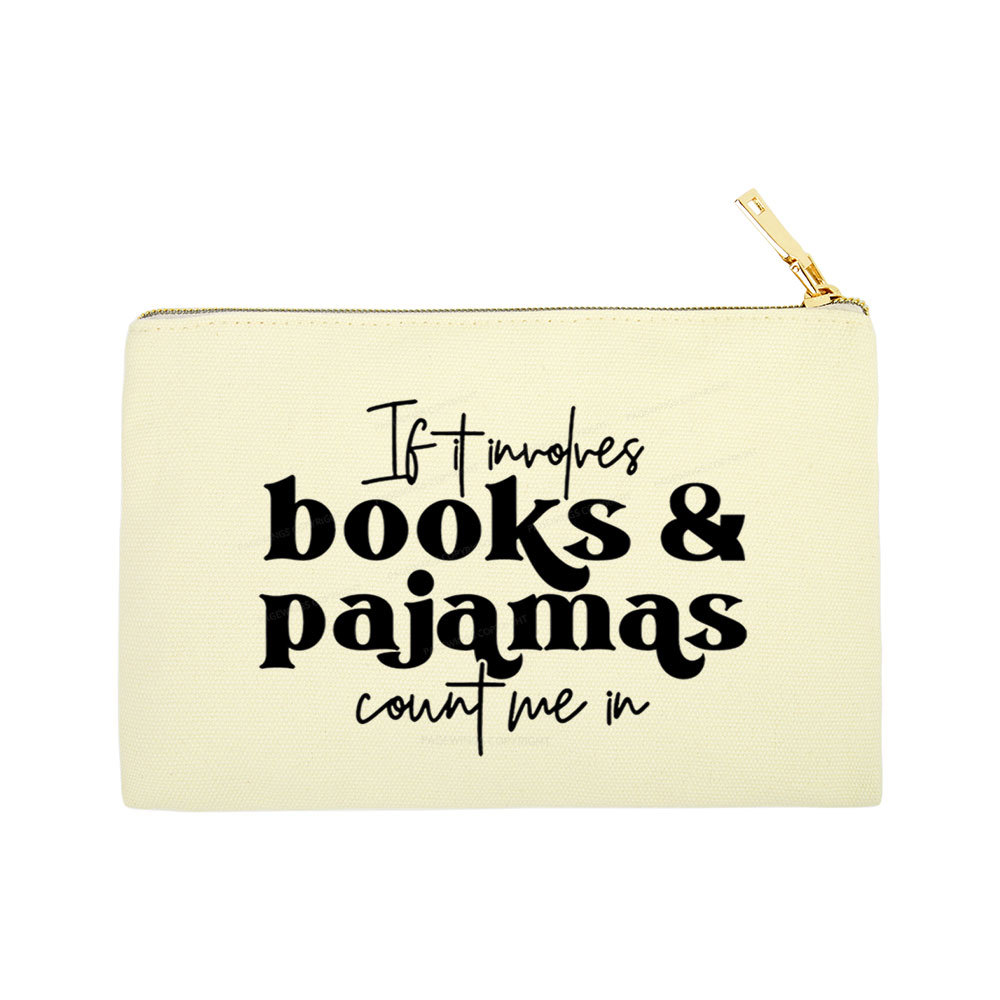 Pagewings Involves Books And Pajamas Count Me Pouch