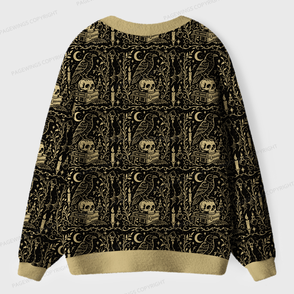 Pagewings Read Banned Books Unisex Cardigan Sweaters