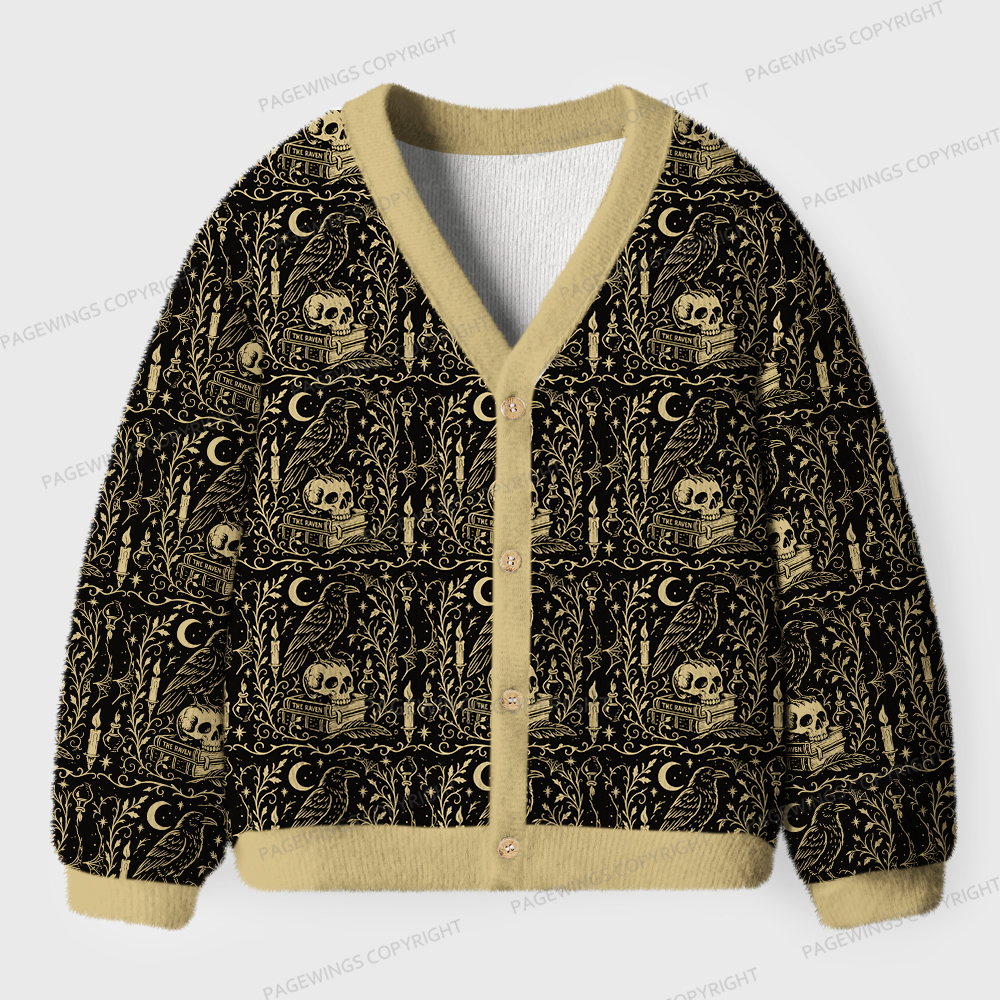 Pagewings Read Banned Books Unisex Cardigan Sweaters