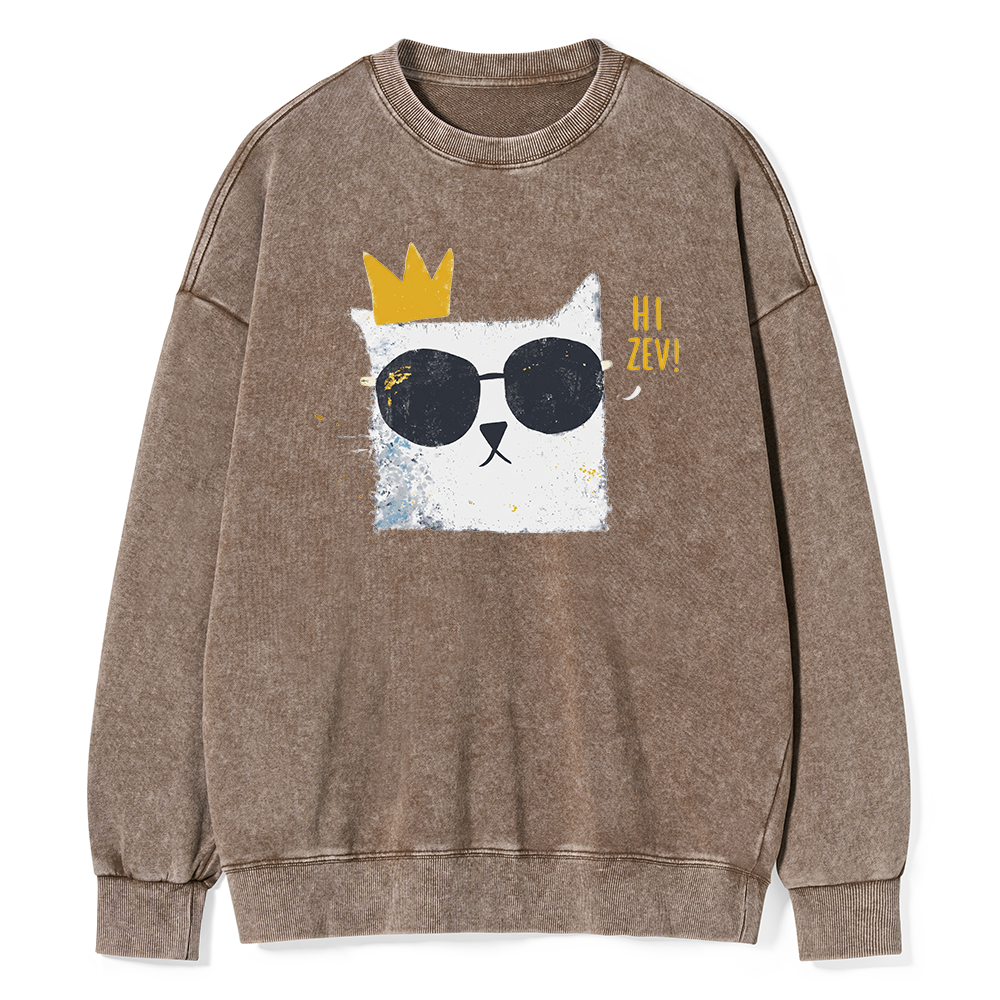 Pagewings Sci-Fi Bookish Unisex Washed Sweatshirt
