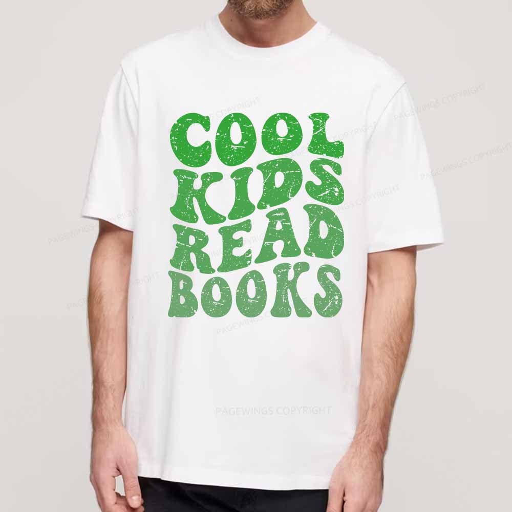 Pagewings Cool Kids Read Books Unisex Classic T-shirt