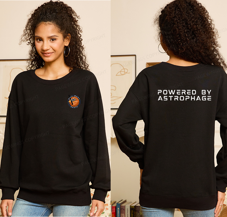 Pagewings Powered By Astrophage Unisex Classic Sweatshirt