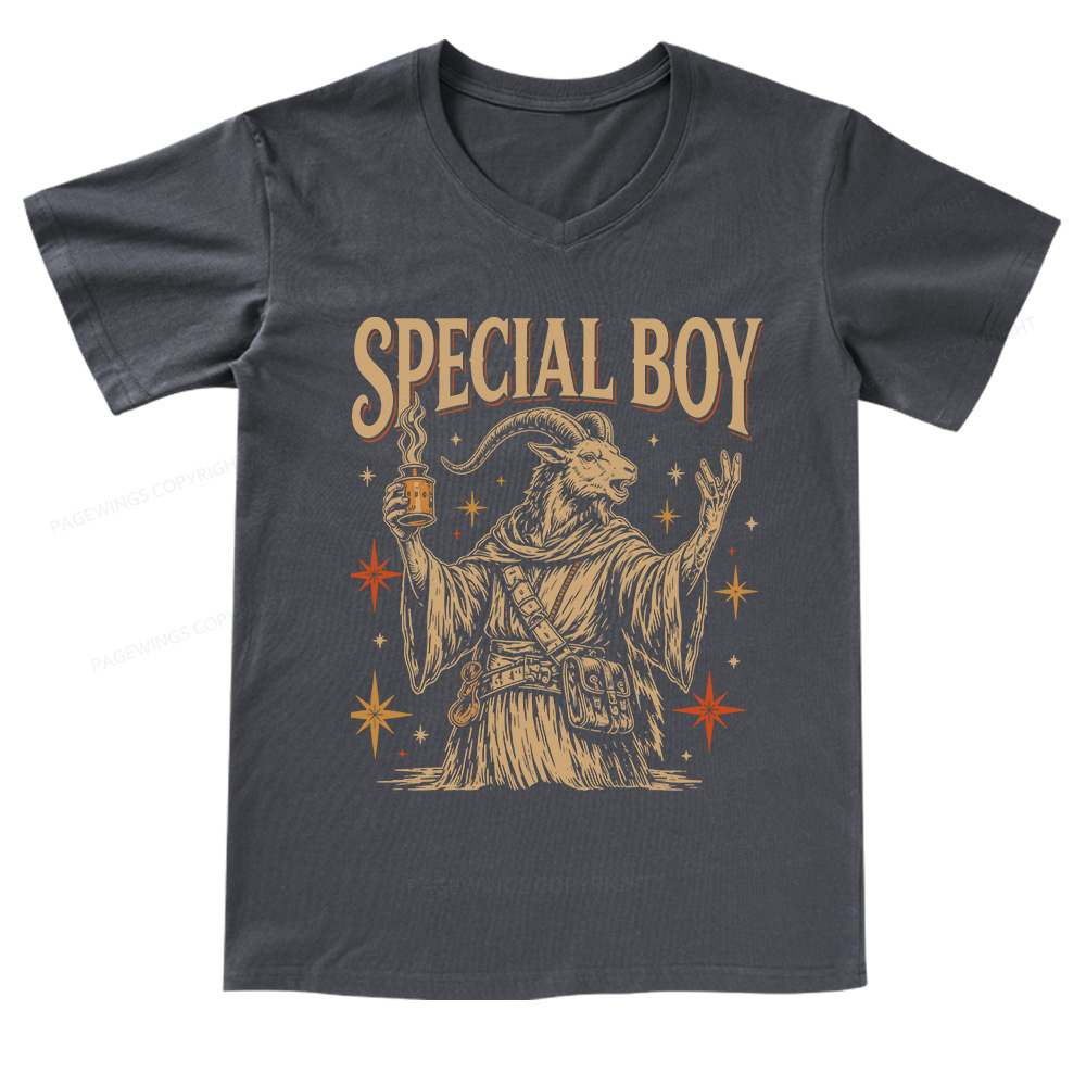 Pagewings Sci Fi Bookish V-neck T-shirt