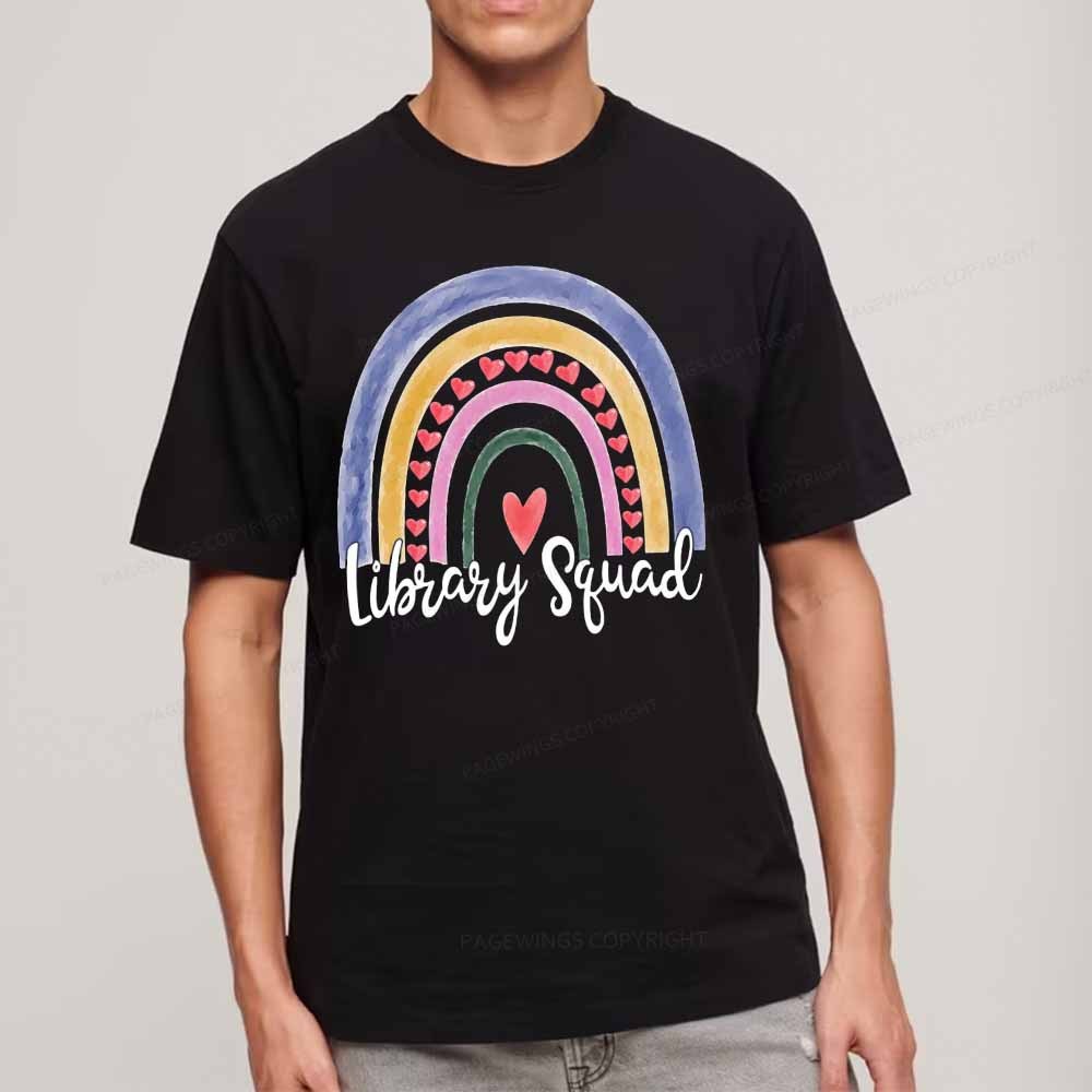 Pagewings Library Squad Shirt Unisex Classic T-shirt