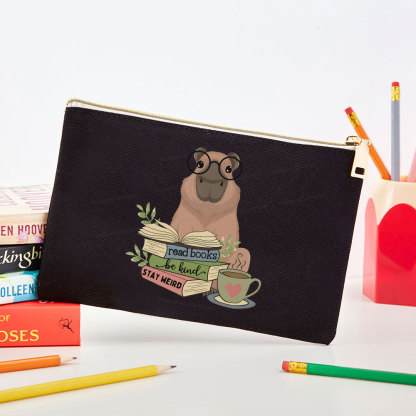 Pagewings Capybara Reading Pouch