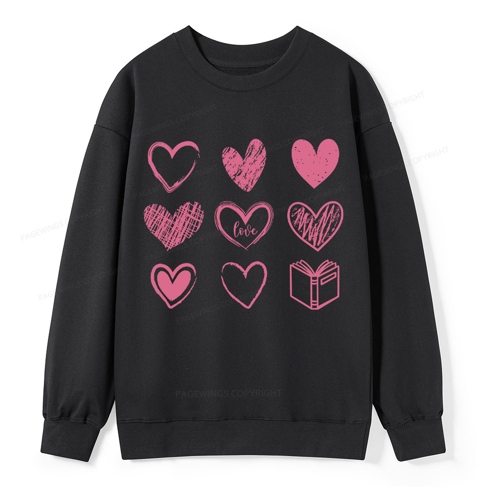 Pagewings To Love And Learn How To Be Loved Unisex Classic Sweatshirt