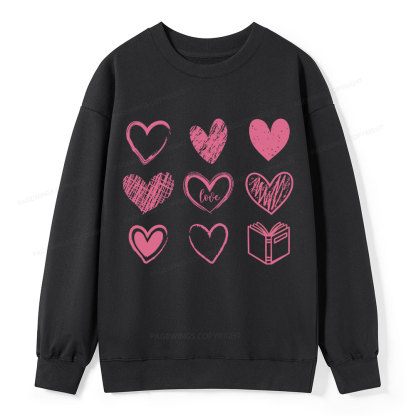Pagewings To Love And Learn How To Be Loved Unisex Classic Sweatshirt