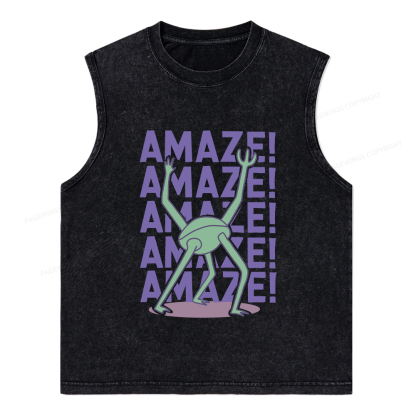 Pagewings Rocky Amaze Unisex Washed Tank Top