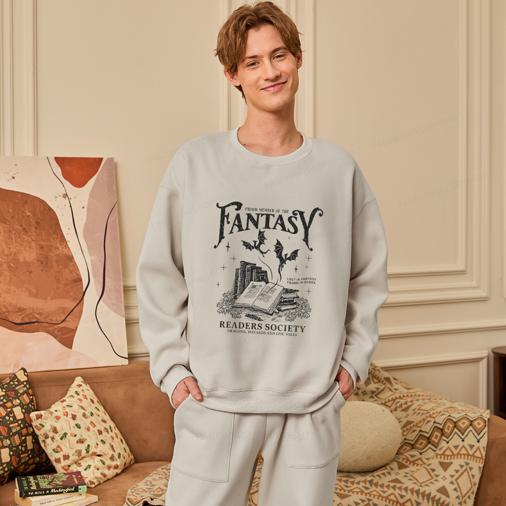 Pagewings pwwt10339 Unisex Fleece Sweatshirt Set 