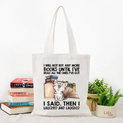Pagewings I Will Not Buy Any More Books Tote Bag