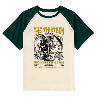 Pagewings The Thirteen Raglan T-shirt