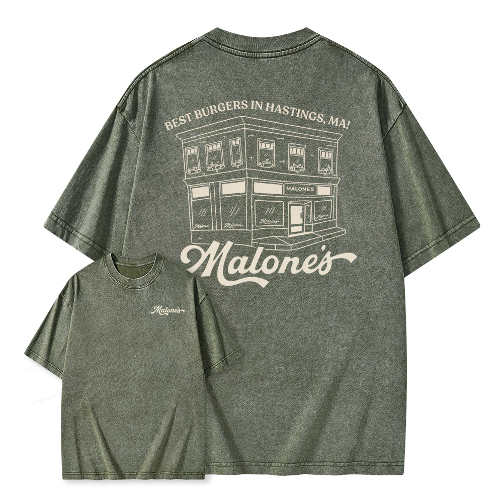 Pagewings Hockey Romance Unisex Washed T-shirt