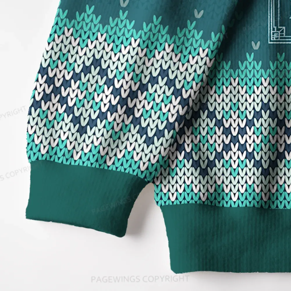 Pagewings Stormblessed Unisex Ugly Knit Sweatshirt