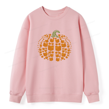 Pagewings Thanksgiving Book Pumpkin Unisex Classic Sweatshirt